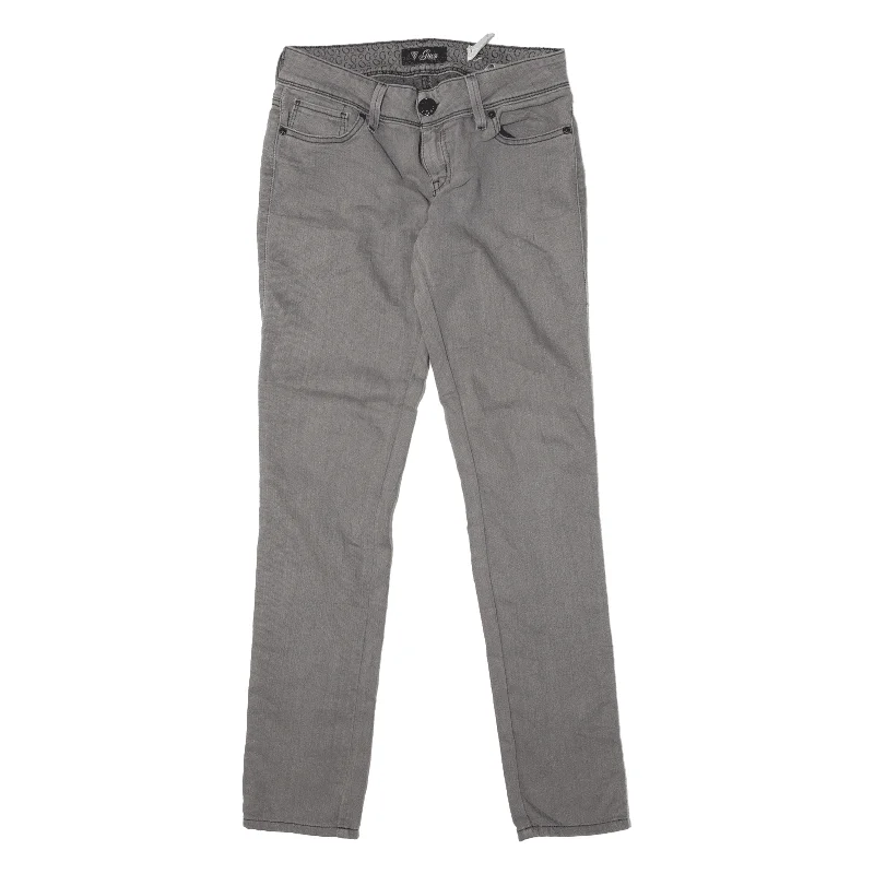 GUESS Medium Rise Sarah Jeans Grey Denim Slim Skinny Womens W29 L32