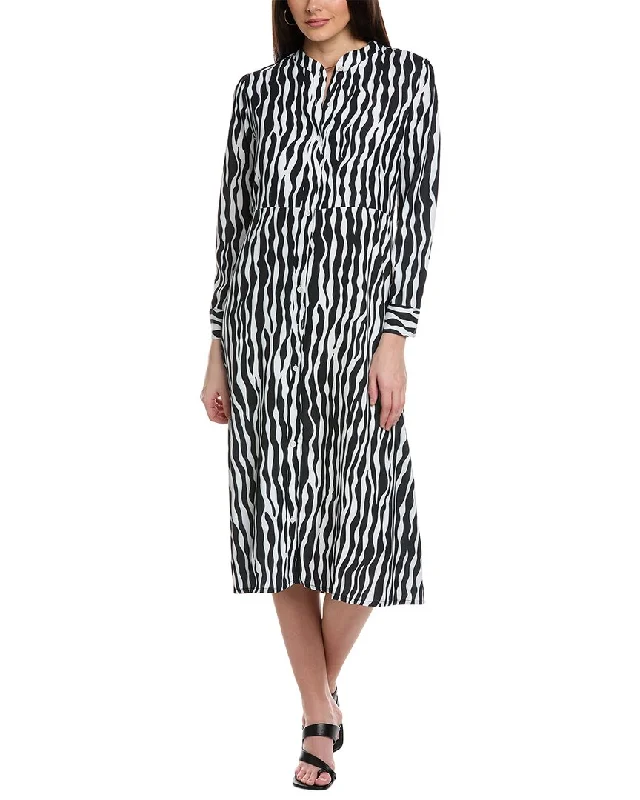 Yal New York Printed Midi Dress