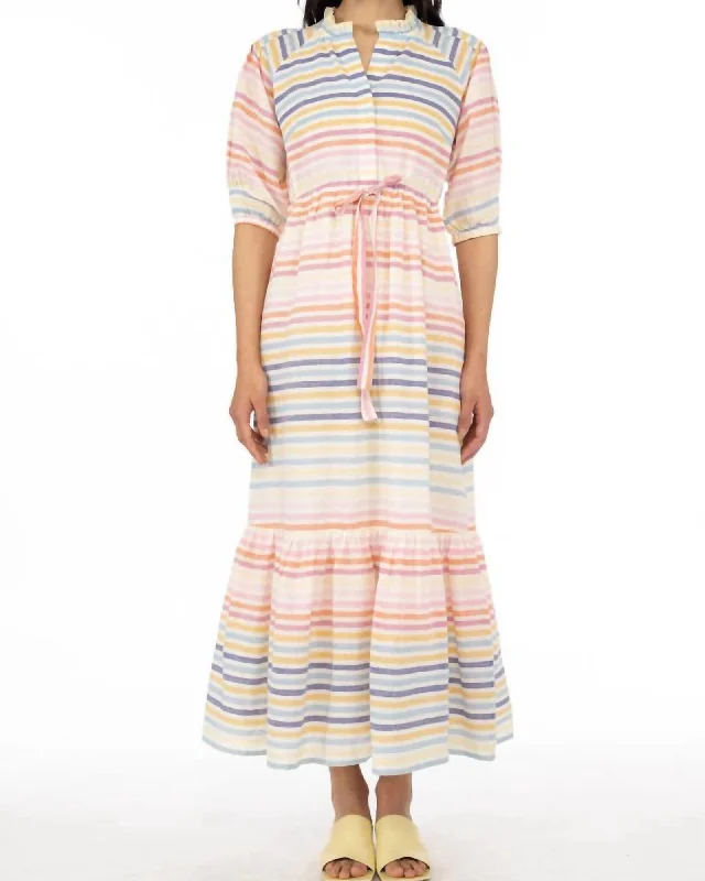 Betty Dress in Candy Stripe | Candy Stripe