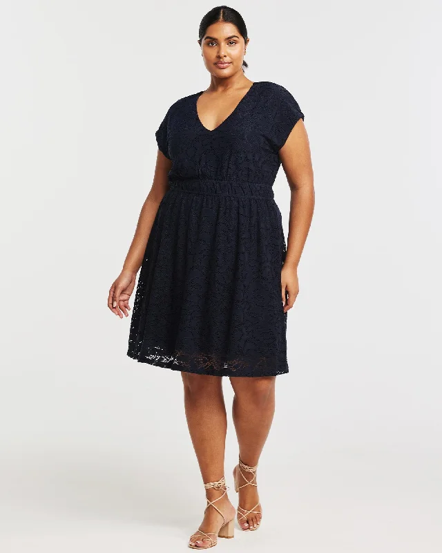 Cindy Dress | Navy