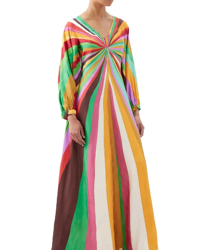 Favoloso Dress In Rainbow | Rainbow