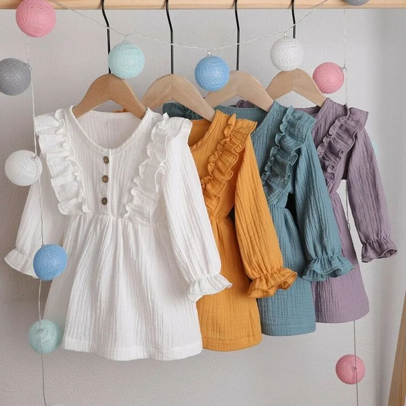 Girls cotton dress