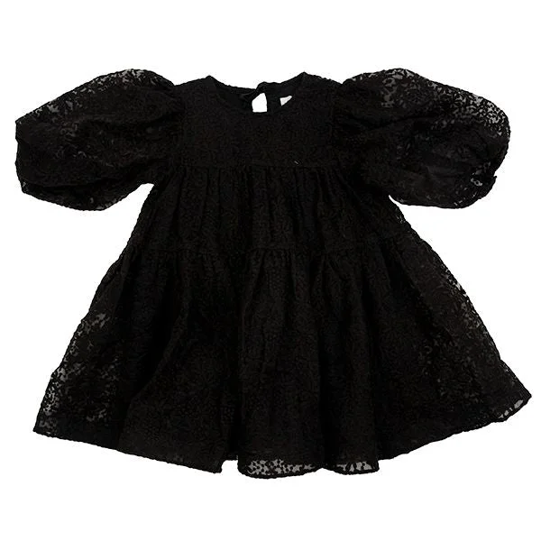 Organza black babydoll dress by Petite Amalie