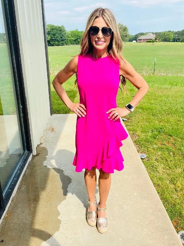 PINK COSTA GIRL DRESS--FLASH SALE