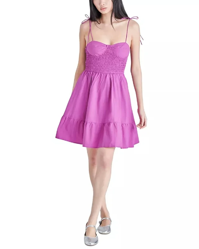 Sally Dress In Dark Orchid | Dark Orchid