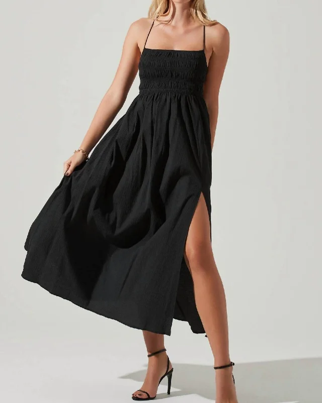 Stasia Dress In Black | Black