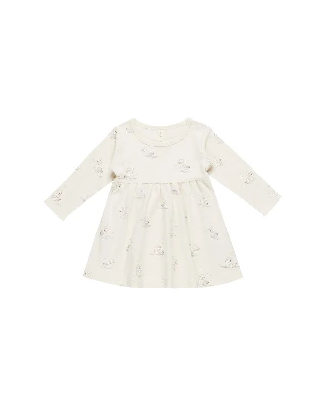 Swan LS Baby Dress