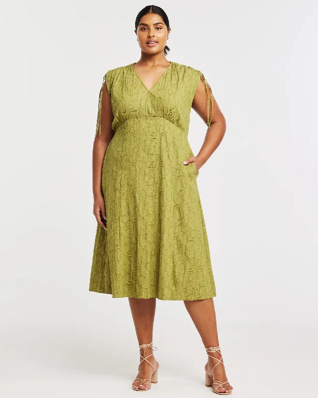 Tyra Dress | Khaki