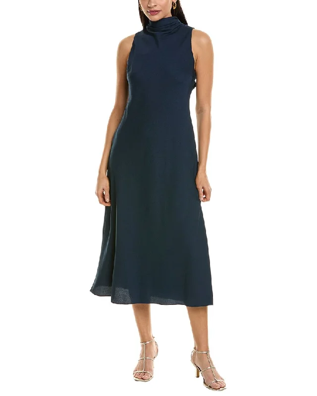 Ted Baker Cowl Neck Midi Slip Dress