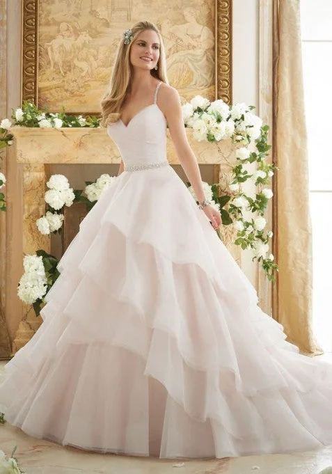 Mori Lee Mori Lee Organza Tulle Ball Gown